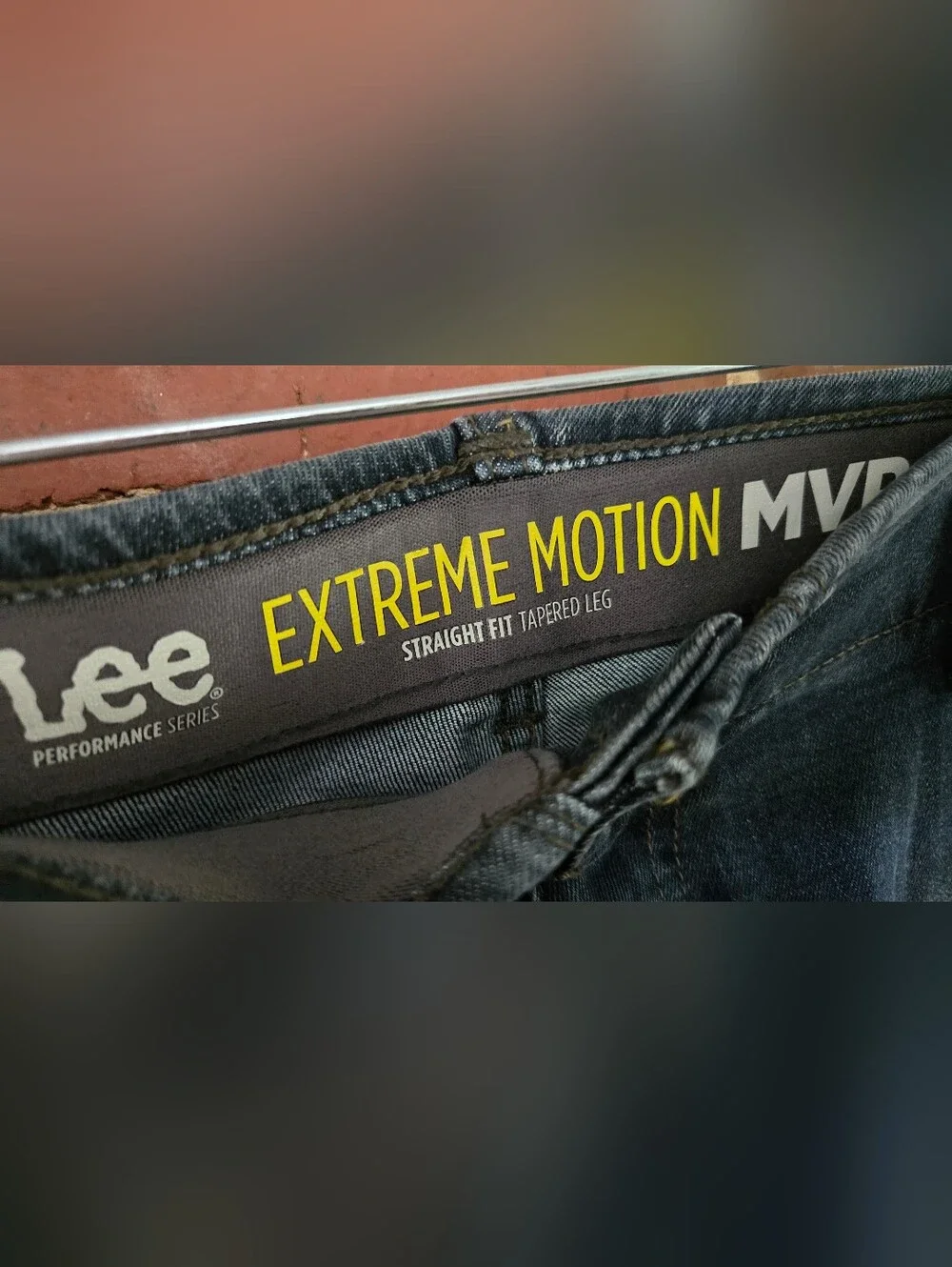 Lee Extreme Motion MVP Men’s Jeans 40x32 Straight Fit Tapered Leg Stretch Denim